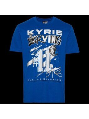 New Era Men's Mavericks Kyrie Irving Oversize T-Shirt Size L NEW WITH TAGS!